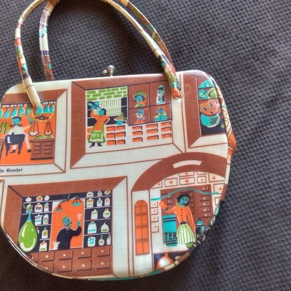 Vintage handbag by k.adin. - Picture 1 of 5